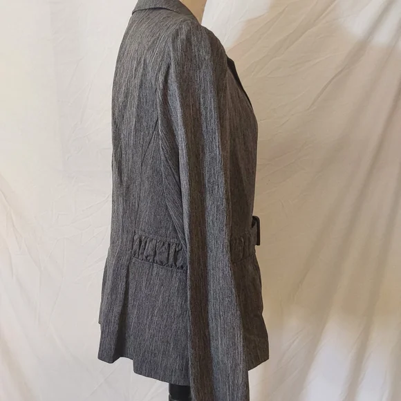 Vintage Sweet Suit Elegant Black/White Suit Set with Belt Size 14 - Picture 4 of 8